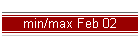 min/max Feb 02
